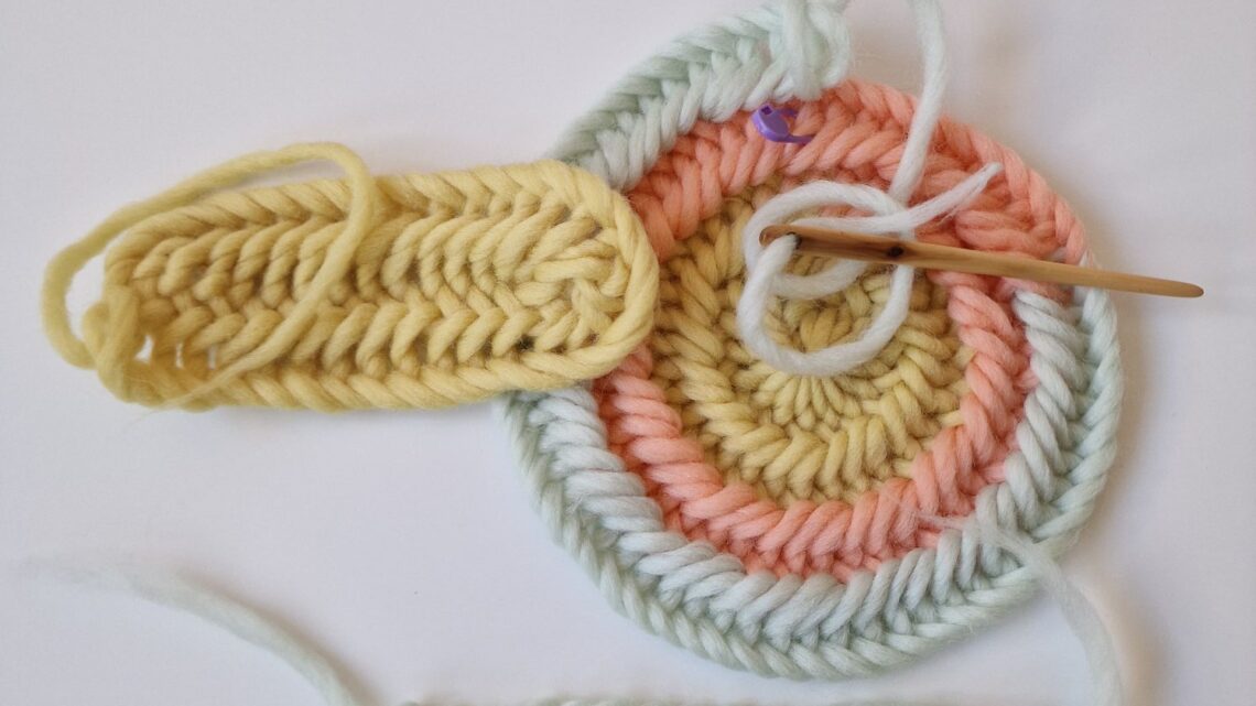 De winterfair Margriet & Libelle                                naaldbind Marathon.