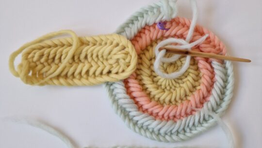 De winterfair Margriet & Libelle                                naaldbind Marathon.